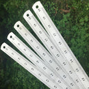 Tool Metal Drawing Double Sided Metric/Inch Straight Ruler Stainless Steel