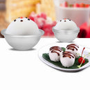 Semicircular Bath Bomb Mold Salt Ball Baking DIY Metal Mould? (6.5x3cm)