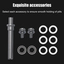 Spinning Wheel DIY Handle Modified Metal Grip Pill for Outdoor Fishing Tools