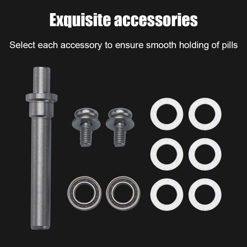 Spinning Wheel DIY Handle Modified Metal Grip Pill for Outdoor Fishing Tools