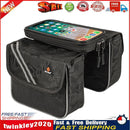 WEST BIKING Reflective Waterproof Mountain Road Bike Top Tube Bags (Black) Newly