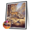 Mosaic Animals Series Full Round Drill Diamond Painting Drawing Art Kit Decor
