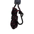 Adjustable Hanging Lanyard Tent Lamp Lifting Pulley Hook (1/4 inch Metal) Newly