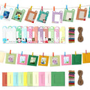 For Fujifilm Instax Mini 11 Accessories Set Case Album Photo Frames (Blue) Newly