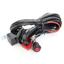 Wiring Harness Kit On/Off Switch Power Relay Blade Blade Fuse for LED Light Bar