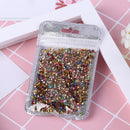 1000pcs/Bag 3mm Mixed Nail Art Rhinestones Gorgeous DIY Manicure Charms Decor