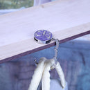Portable Metal Foldable Bag Purse Hook Hanger Handbag Holder Butterfly(1)