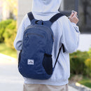 20L Large Waterproof Folding Climbing Backpack Travel Rucksack (Navy Blue) Newly