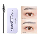Fluffy Long-Lasting Eyebrow Soap Wax Waterproof Brows Wax Eyebrows Pomade Gel
