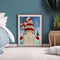Frameless Oil Paint By Numbers Gnome DIY Canvas Picture Craft for Home