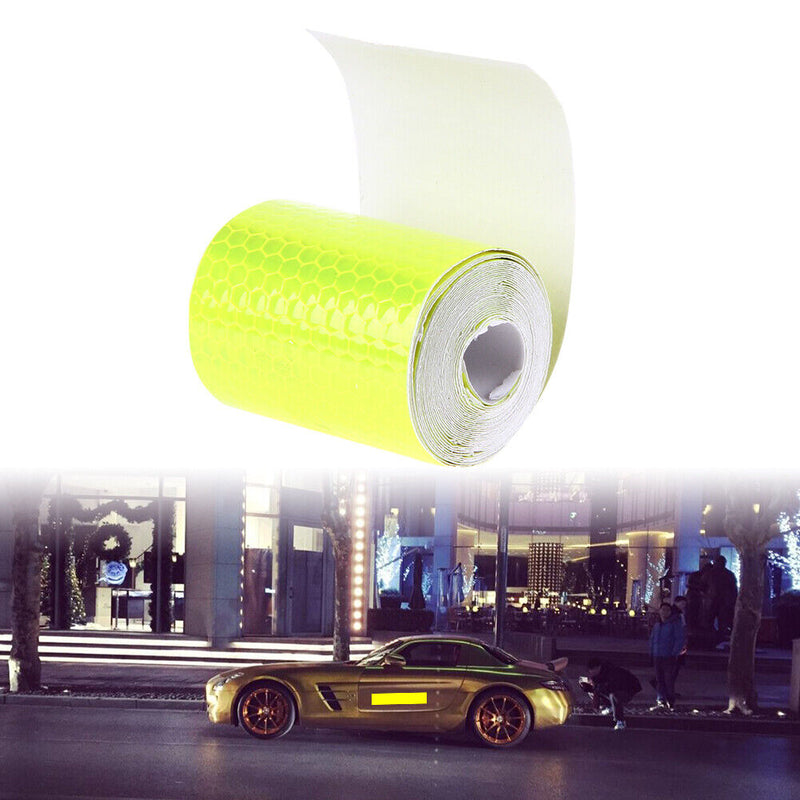 5x300cm Reflective Tape Stickers Car Styling for Automobiles (Yellow)