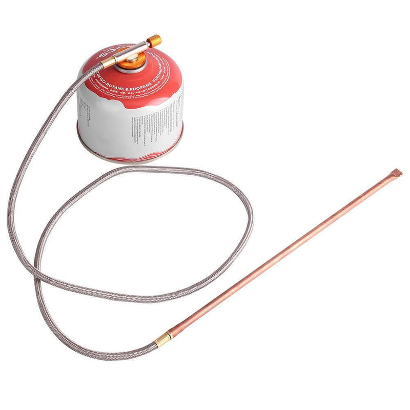 Outdoor Camping Picnic Stove Head Flat Gas Tank  Converter Refill Adapter