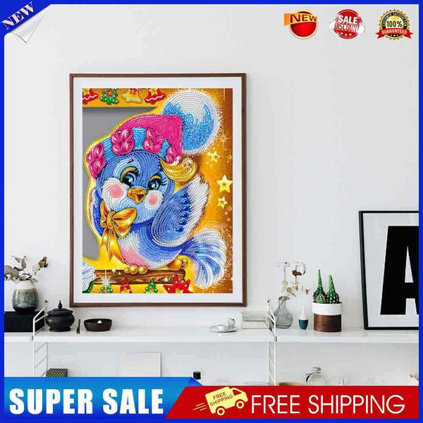 #A Partial Special Shaped Drill Diamond Mosaic Christmas Series Kit Rhinestone D