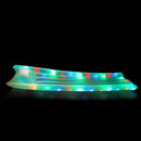 Illuminated Multi-Color Inflatable Floating Row Water Hammock LED Flashing Ri