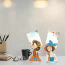 2pcs Diamond Painting Note Holder Valentine Gift Card Table Stand (BQJ02)