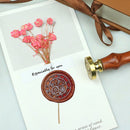 Fire Paint Seal Brass Head Invitation Card Wax Stamp for Wedding Card Decor
