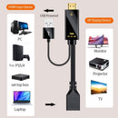Converter Cable Adapter HDMI 2.0 to Display Port For PS4 XBox Laptop PC
