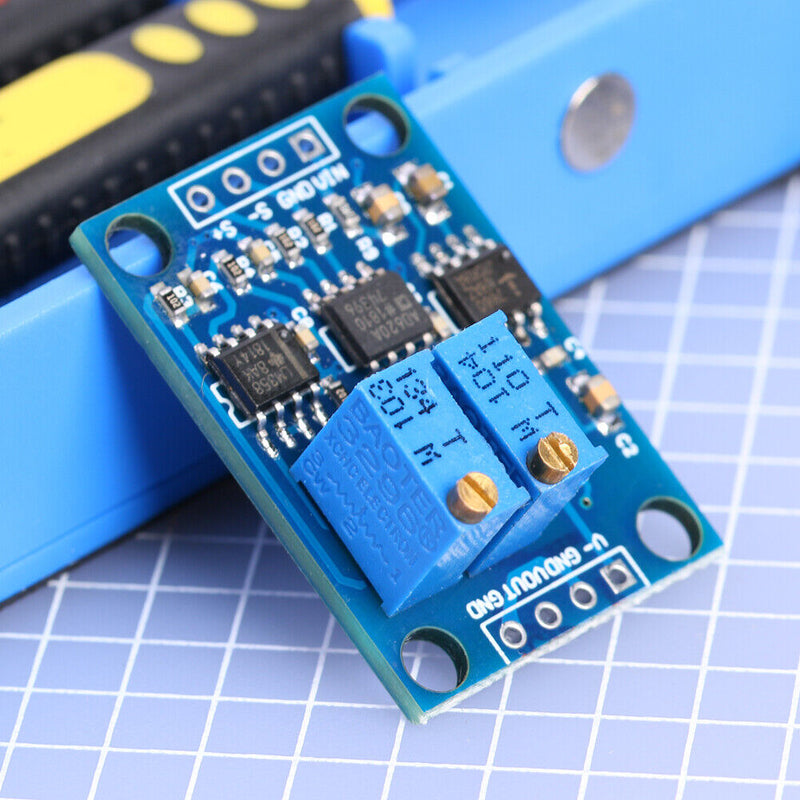 3-12V DC High Precision AD620 uV mV Small Signal Instrumentation Amplifier