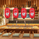 Festive Party Supplies Suspending Decor Lantern 10in/25cm Spray Painting Lantern