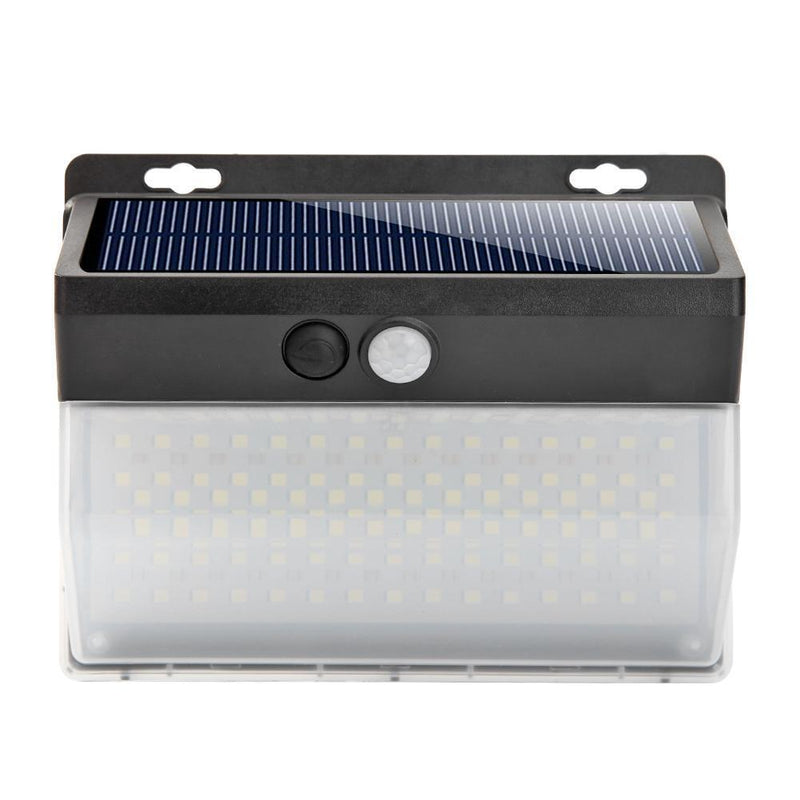 206LED Solar Motion Sensor Wall Light Outdoor Waterproof Garden Street Lamp