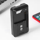 2 in 1 Universal Cell Phone Battery Charger USB for Android Phone US Plug Newly