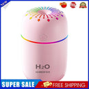 USB Night Light Air Humidifier Home Car Desktop Aroma Oil Diffuser (Pink)