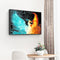 Art Canvas Oil Kit Drawing By Numbers Ice Fire Phoenix DIY Hand Painted Painting