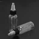 10pcs Empty 30ML Plastic Liquid Tattoo Bottle Box Case Holder Glue Oil Newly