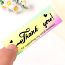 Card Thank You Cards Greeting Labels For Supporting My Small Business