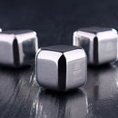 Freezing Beverage Ice Cubes Stainless Steel Beer Water Cooler Cool Glacier