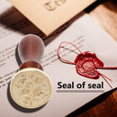 DIY Plant Pattern Seal Stamp Scrapbooking Photo Album Sealing Wax Stamp Craft