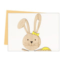 Desktop Ornament Wooden Rabbit Ornaments Bunny Easter pendants Stand