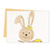 Desktop Ornament Wooden Rabbit Ornaments Bunny Easter pendants Stand