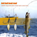 Fishinghook Metal Fishing Hook Jig Lure Crank Hook Fishing Hook Sequins Spoon