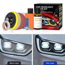 Car Headlamp Repair Tool Set Auto Headlight Restoration System Light Polish