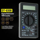 DT830B digital multimeter mini handheld electrician instrument meter M7T7