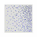 Decorative Drawing Paper Embossing Falling Snow Stencil Template Scrapbooking