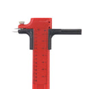 Portable Compass Circular Cutter Hand Craft Accessory Rotary Cut Tool (Red)