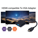 VGA Output Display Screen HDMI to VGA Converter Adapter HDMI Male to VGA Female