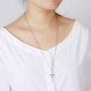 Sale Long Jewelry Women Men Necklace INRI Crucifix Jesus Chain Cross Pendant