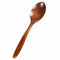 18CM HighQuality Wave Wood Spoon Flatware Kitchen Tool Stir Soup Dessert C4O7