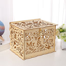 DIY Wooden Wedding Card Box Business Card Boxes Party Favor Decor (JM01377)