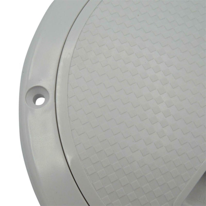 White Round Access Hatch 8 Inch Boat Deck Cover Lid Marine Sailing Inspection