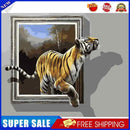 #A Tiger Oil Paint By Numbers Kit DIY Acrylic Painting on Canvas Drawing Pictu