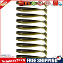 10x 9cm 4.2g Bionic Mandarin Fish Fishing Lures Artificial Soft Bait (9)