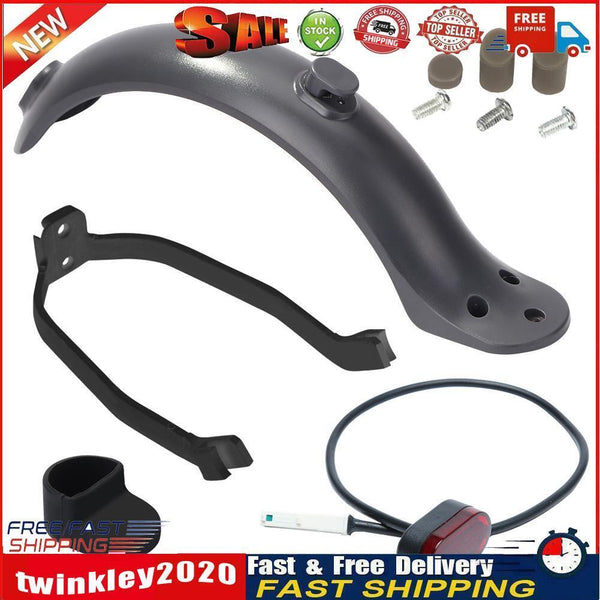 Electric Scooter Rear Fender Support Taillight Set for M365 Scooter (Grey) Newly