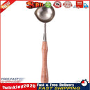 Wooden Handle Sealing Wax Bead Tablet Melting Spoon for Scrapbooking (A) Newly