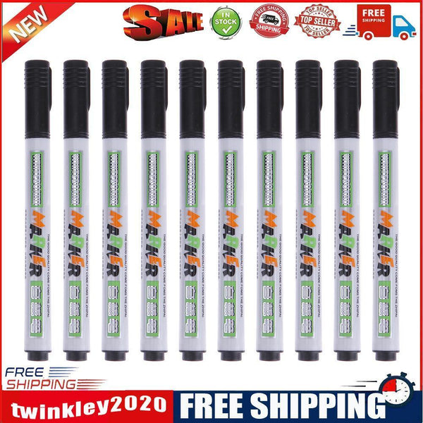 10pcs Quick-Drying Erasable Whiteboard Pen DIY Marker Pen for Kid Drawing(3