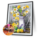 5D Diamond Painting Kit DIY Flower Full Round Drill Mosaic Picture Wall Decor