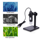 1600X USB Digital Microscope with Stand 8LED 2MP Zoom Electric Microscopes Newly